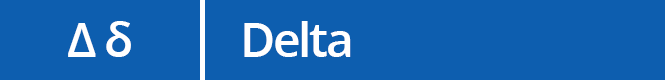 Delta znak